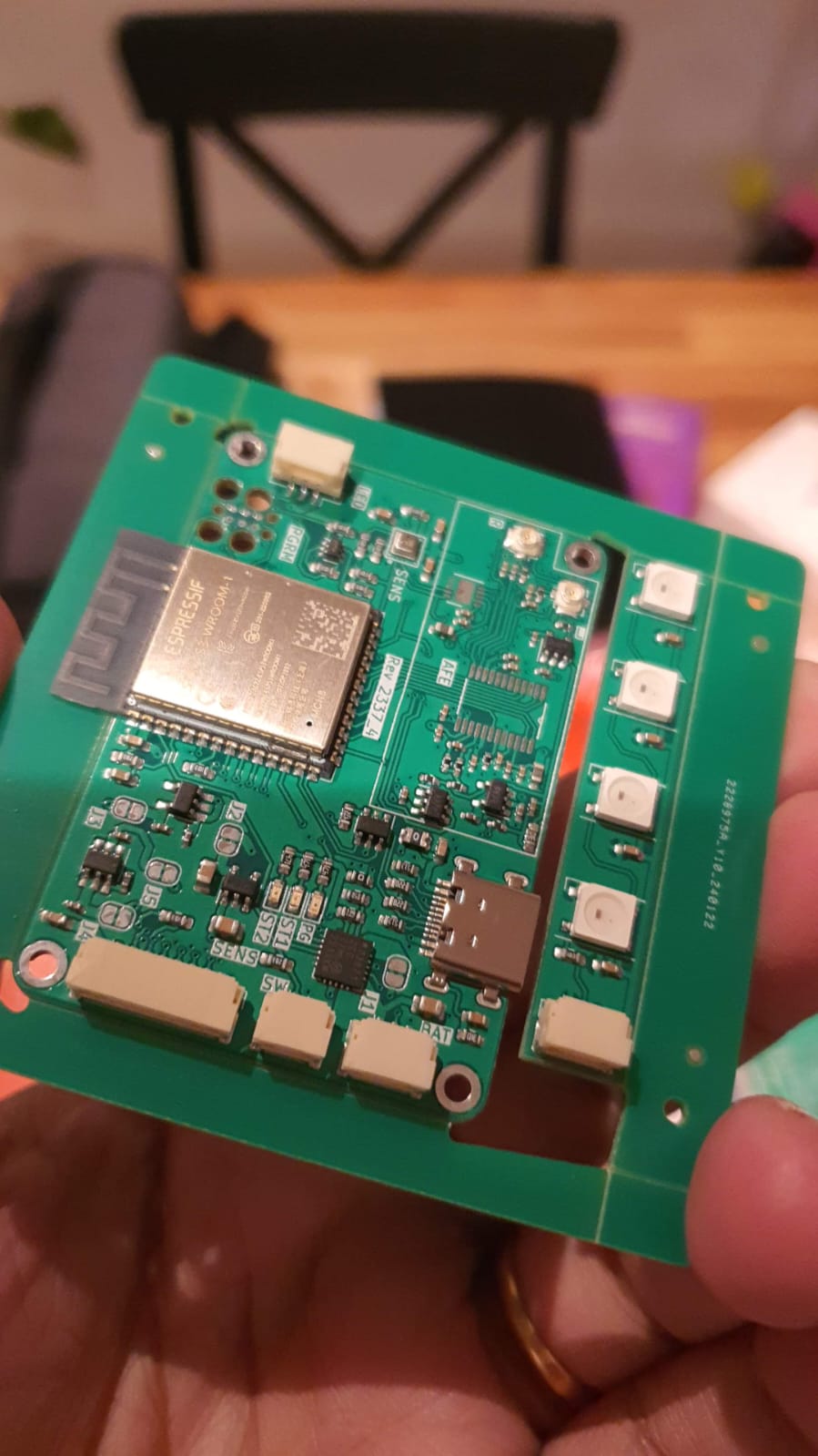 Detector electronics on the workbench